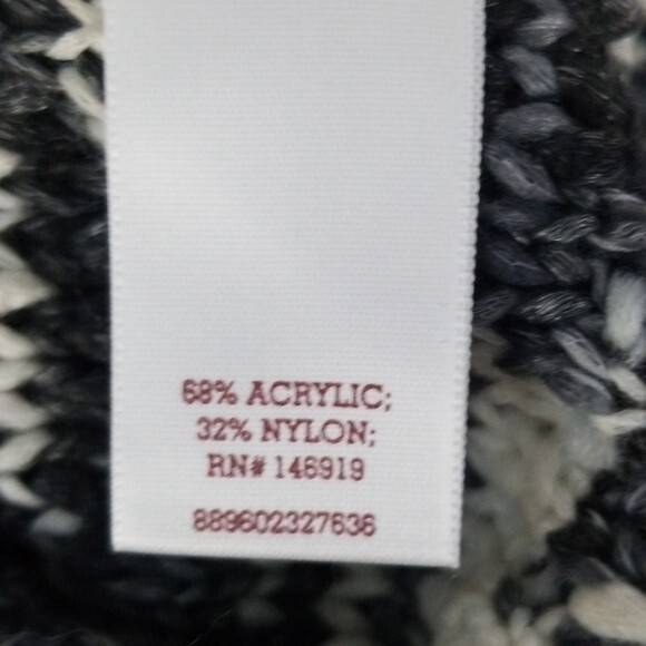 S.o. gray mockneck pullover long sleeve sweater. Size M - Picture 6 of 7